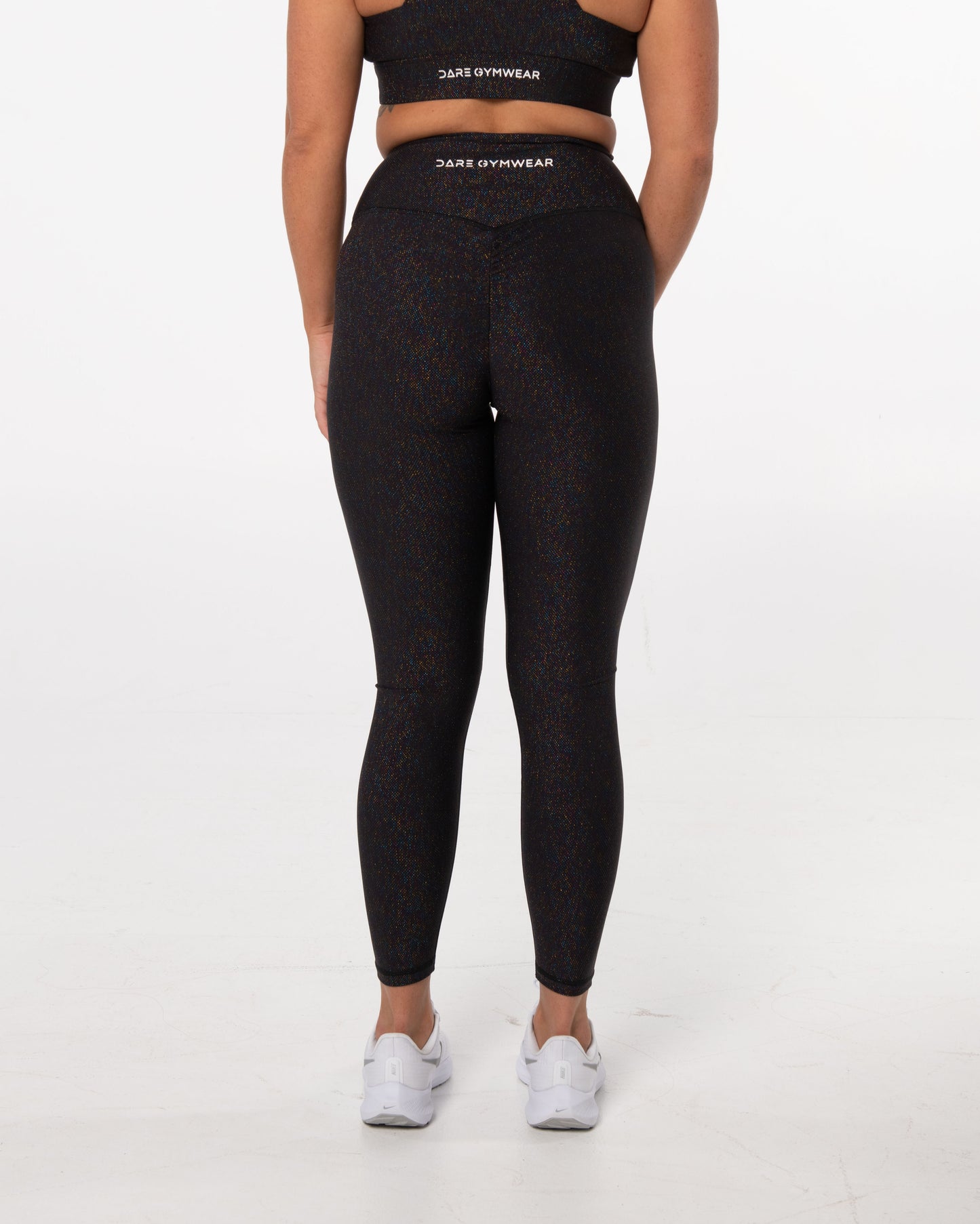 Galaxy Black Scrunch Leggings